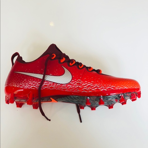 all red nike cleats